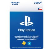 ESD CZ - PLAYSTATION STORE - DÁRKOVA KARTA 2000KČ foto