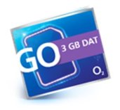 O2 Předplacená karta GO 3GB DAT foto