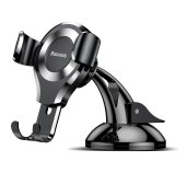 Baseus SUYL-XP0S Osculum Gravity Držák do Auta Black/Silver foto