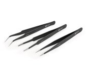 iFixit Precision Tweezers Set Pro, ESD Safe, sada 3 pinzet foto