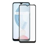 Screenshield REALME C21 (full COVER black) Tempered Glass Protection foto