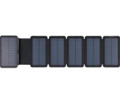 Sandberg Solar 6-Panel Powerbank 20000, solární nabíječka, černá foto