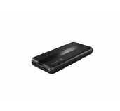 NATEC powerbanka TREVI SLIM 10000 mAh 2X USB-A + 1X USB-C, černá foto