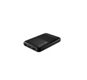 NATEC powerbanka TREVI COMPACT 5000 mA 2X USB-A + 1X USB-C, černá foto