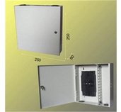 Nástěnný opt. rozvaděč 24x SC vč. kazet, uzamyk. foto