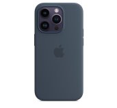 iPhone 14 Pro Silicone Case with MS - Storm Blue foto