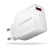 AXAGON ACU-QC19W, QC nabíječka do sítě 19W, 1x USB-A port, QC3.0/AFC/FCP/SMART, bílá foto