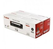 Canon toner CRG-718BK, černy - 2 pack foto