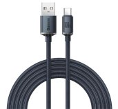 Baseus CAJY000501 Crystal Shine Series Datový Kabel USB - USB-C 100W 2m Black foto