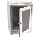 10” rack jednodílný 9U/280 DATACOM šedý Skl.dv. foto