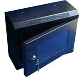 10” rack jednodílný 6U/140 DATACOM černý Skl.dv. foto
