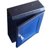 10” rack jednodílný 9U/140 DATACOM černý Skl. dv. foto