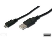 PremiumCord Kabel micro USB, A-B 2m foto