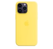iPhone 14 Pro Max Silicone Case with MS - C.Yellow foto