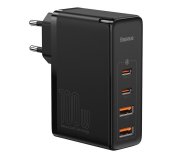 Baseus CCGAN2P-L01 GaN2 Pro Quick Nabíječka 2xUSB + 2xUSB-C 100W Black foto