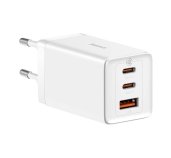 Baseus CCGP120202 GaN5 Pro Quick Nabíječka USB + 2x USB-C 65W White foto