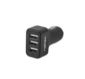 Natec nabíječka do auta CONEY, 2XUSB, 1XUSB-C, 84W foto