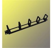 Vyvazovací panel 19” 3x6cm Tvrdé oko Průchozí foto