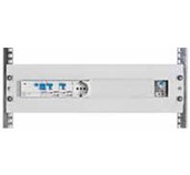 19” instalační panel s DIN lištou 3U foto