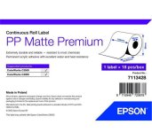 PP Matte Label Premium, Cont. Roll, 102mm x 29mm foto