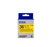 Epson Tape Cartridge LK-7YBVN Vinyl, Black/Yellow 36 mm / 7m foto