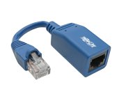 Tripplite Adaptér Ethernet Cable / Cisco Console Rollover Cable (RJ45 Samec/Samice), modrá, 12.7cm foto