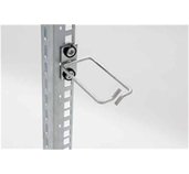 Vyvazovací háček 80x80 D1 kov levý fix,čelní gate foto