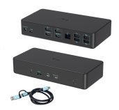 i-tec USB 3.0/USB-C/Thunderbolt 3 Professional Dual 4K Display Docking Station Gen2, PD 100W foto