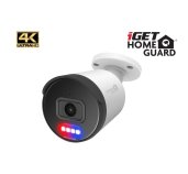 iGET HGNHK938CAM - UltraHD 4K PoE IP kamera, SMART detekce, IP66, zvuk, noční přísvit 40m, ONVIF 2.6 foto