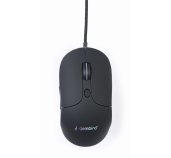 Gembird myš MUS-UL-02, posvícena,černá, USB foto