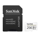 SanDisk High Endurance microSDXC 256GB + adaptér foto