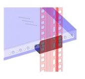 Podpěra police pro stojan.rozvaděče Triton 1 pár foto