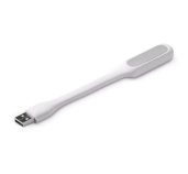 USB lampička k notebooku C-TECH UNL-04, flexibilní, bílá foto
