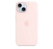 iPhone 15 Silicone Case with MS - Light Pink foto