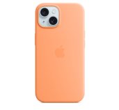iPhone 15 Silicone Case with MS - Orange Sorbet foto