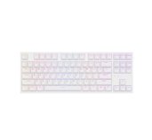 Genesis herní mechanická klávesnice THOR 404/RGB/Gateron Yellow Pro/Drátová USB/US layout/Bílá foto