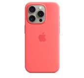 iPhone 15 Pro Silicone Case with MS - Guava foto