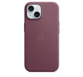 iPhone 15 FineWoven Case with MS - Mulberry foto