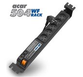 19” napájecí panel Acar 5x220V-3m black+přep.ochr. foto