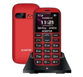 ALIGATOR A720 4G Sen.červeno-čern+st.nab. foto