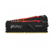 16GB DDR4-3200MHz CL16 FURY Beast RGB, 2x8GB foto