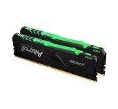 32GB DDR4-3600MHz CL18 FURY Beast RGB, 2x16GB foto