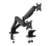 Držák monitoru Brateck LDT46-C024E dvě ramena vedle sebe mechanická pružina foto