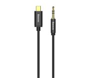 Baseus audio kabel Yiven z USB-C na Jack 3,5mm černý foto