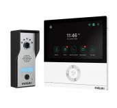 EVOLVEO DoorPhone AHD7, Sada domácího WiFi videotelefonu s ovládáním brány nebo dveří, bílý monitor foto