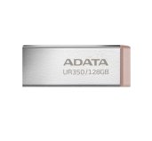 ADATA UR350/128GB/USB 3.2/USB-A/Hnědá foto