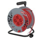 EMOS PVC kabel 25M 4Z 1,5MM s vypínačem foto