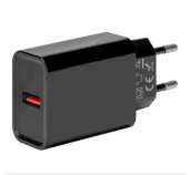 OBAL:ME Cestovní Nabíječka USB-A 18W Black foto