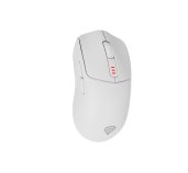 Genesis herní myš ZIRCON 500/Herní/Optická/10 000DPI/Bezdrátová USB + Bluetooth/Bílá foto