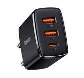 Baseus CCXJ-E01 Compact Quick Nabíječka USB-C 30W Black foto